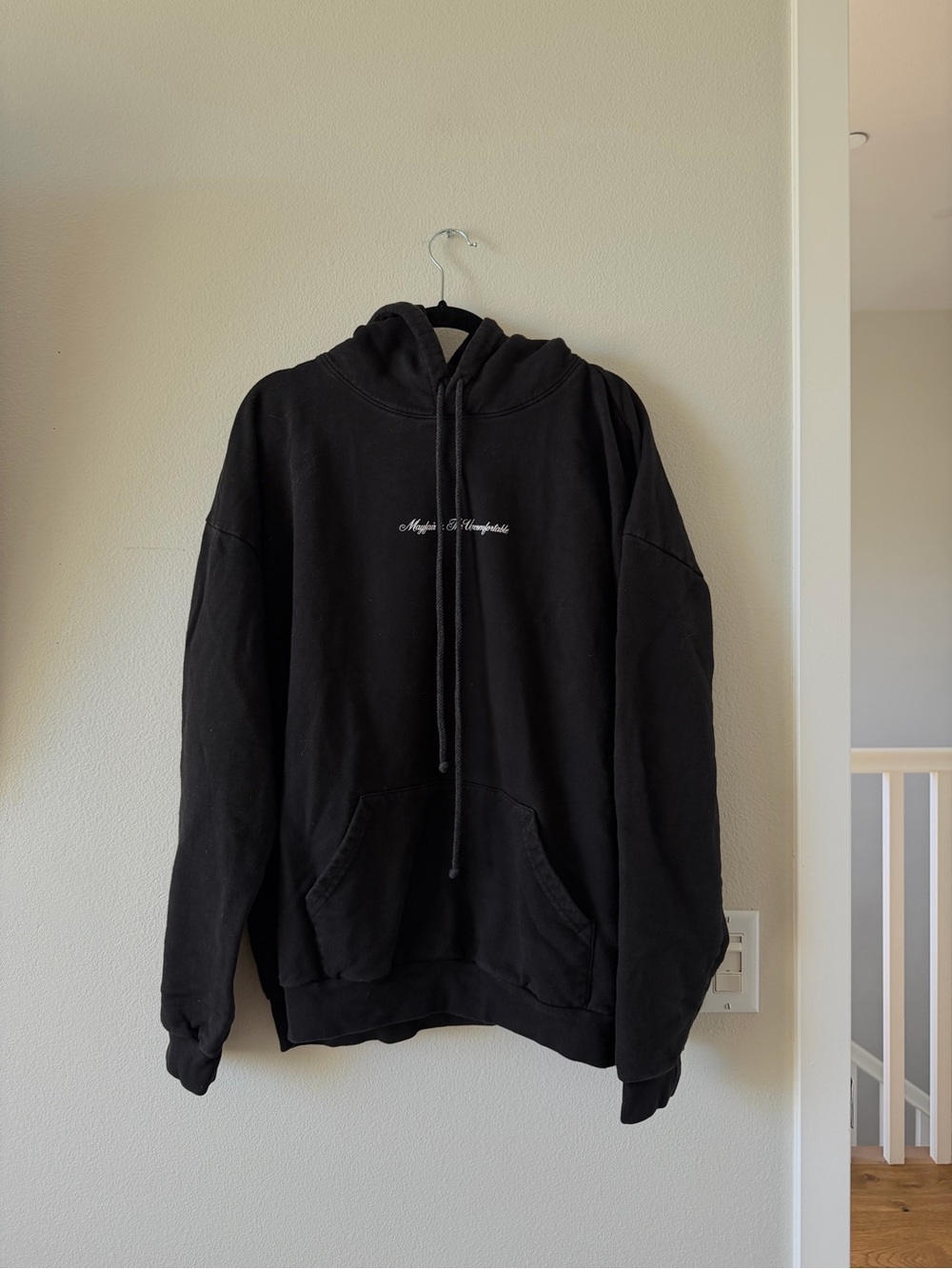 mayfair x the uncomfortable how to become anti-racist hoodie sweatshirt